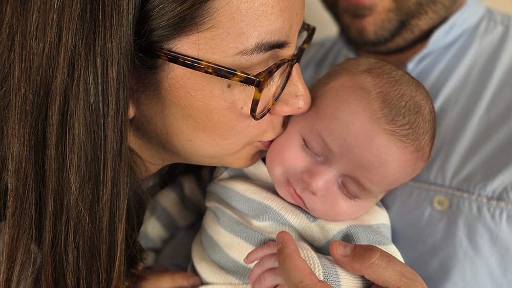 Fotografía Newborn a domicilio en Valencia Fotografia familiar